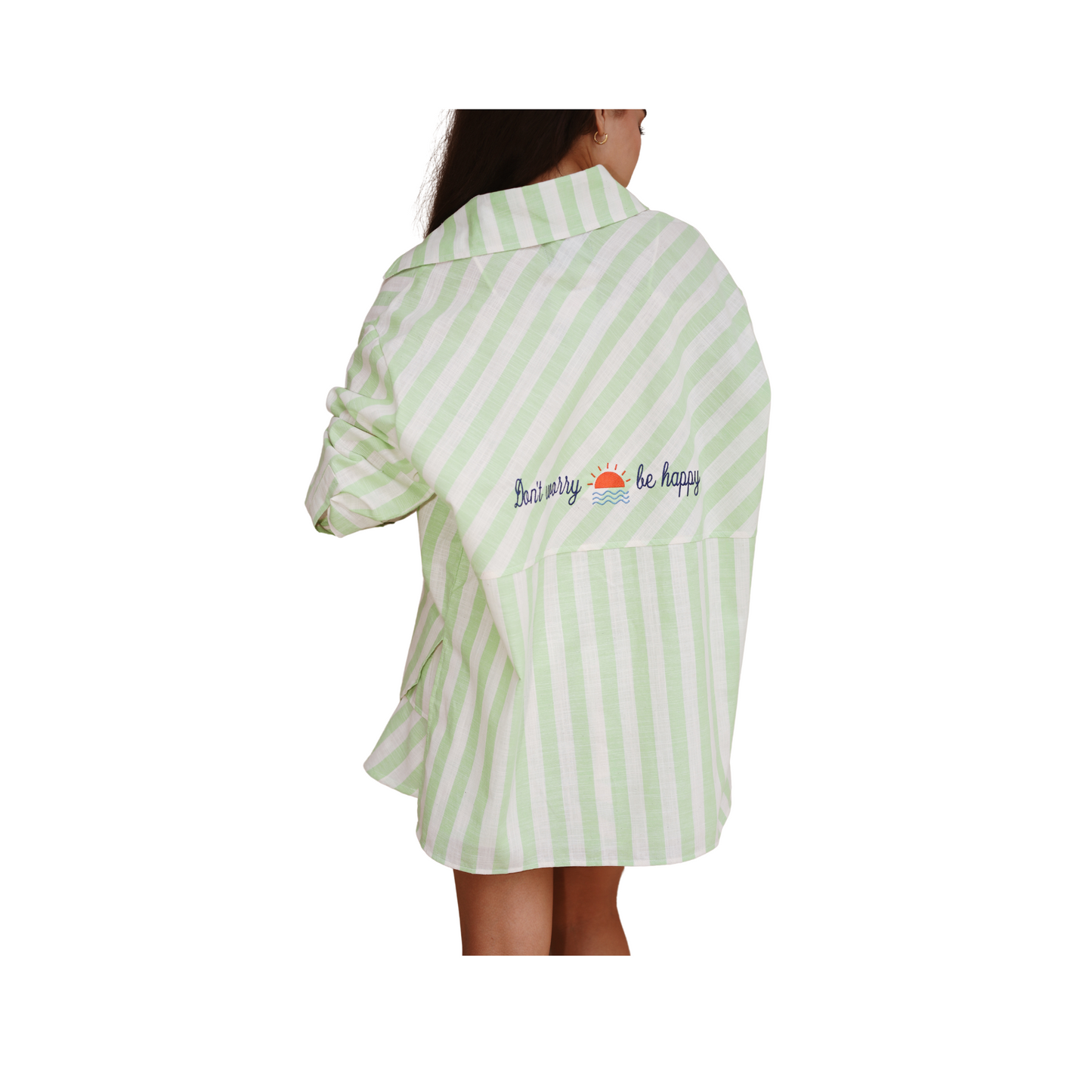 Camisa Oversize Nina Solar Colab Monpetit