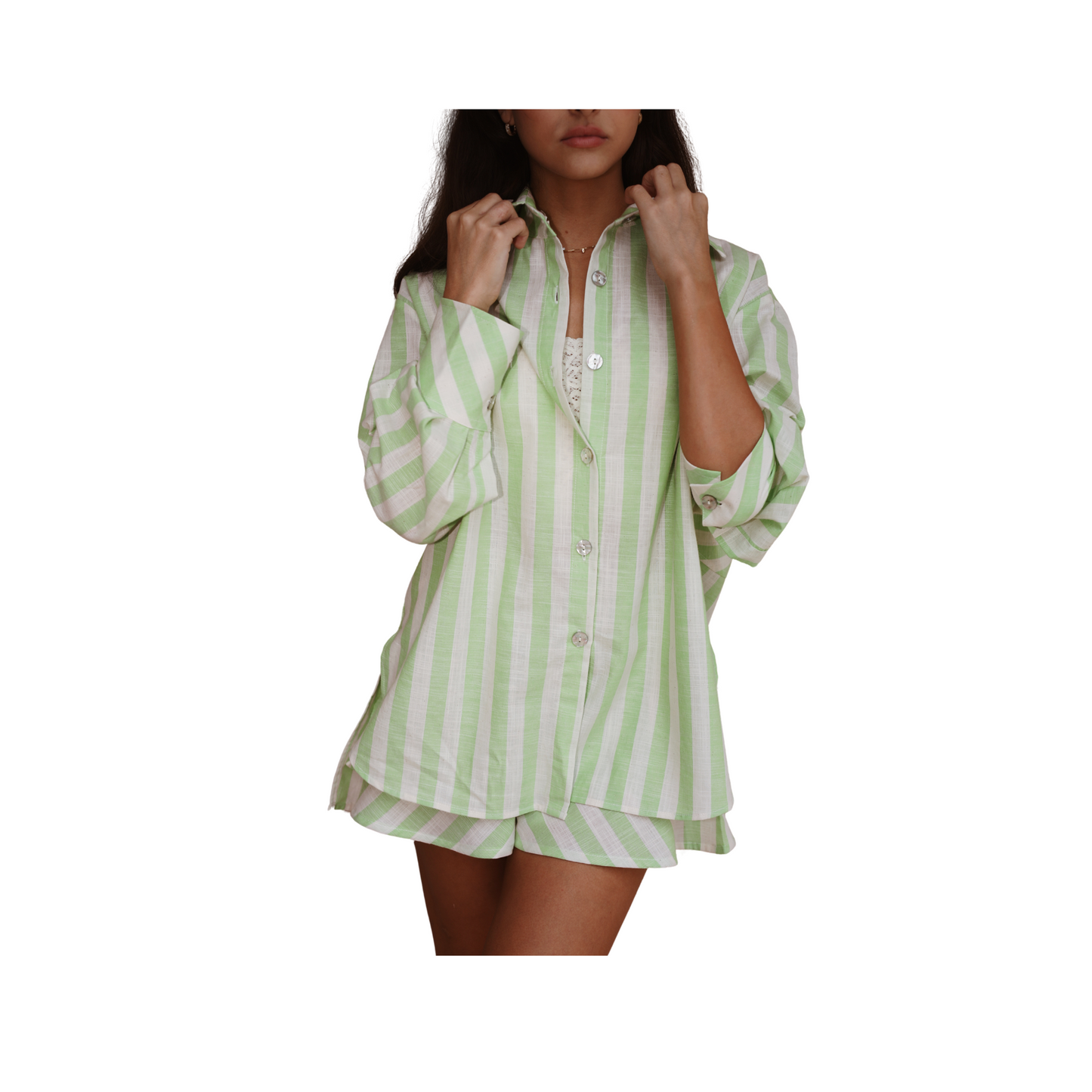 Camisa Oversize Nina Solar Colab Monpetit